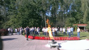 Blog 17 Próbna ewakuacja z pokazem gaśniczym na szkoleniach ppoż