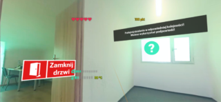 widok z wirtualnej rzeczywistości