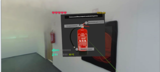 zadania w aplikacji VR BHP